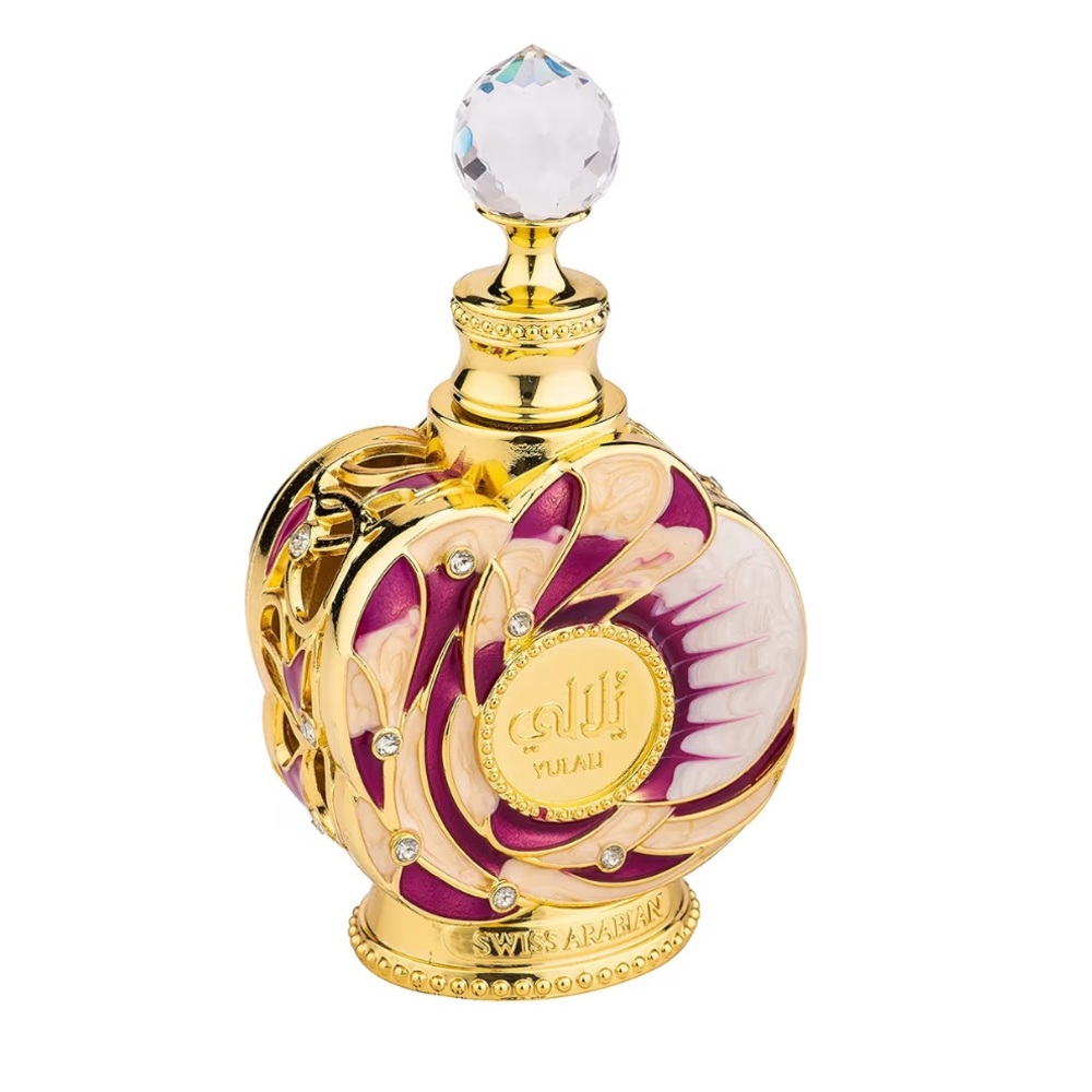 Swiss Arabian Yulali Concentrated Perfume Oil - Gold and Pink